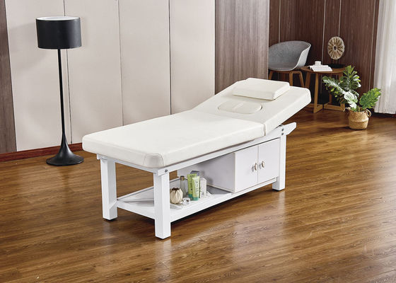 Sofá portátil da beleza do apoio resistente, tabela portátil de madeira da massagem